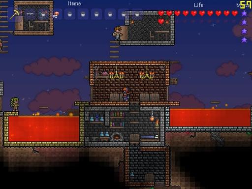 Terraria - А какой у тебя дом?