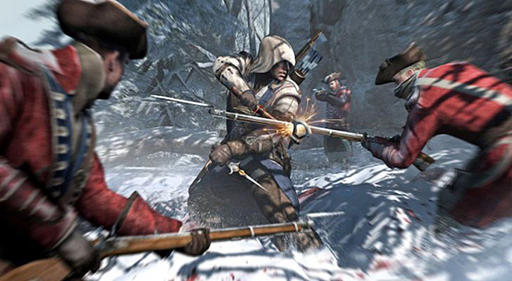 Assassin's Creed III - Алекс Хатчинсон о новой двуручной боевой системе.